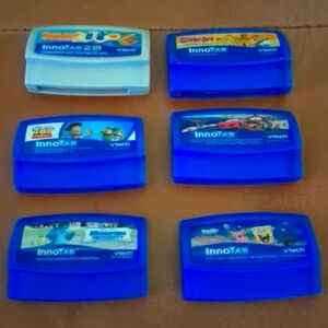 Innotab 2 games Scooby-Doo Toy Story Cars SpongeBob Monsters University